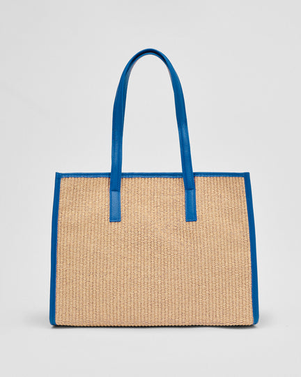 Camille rafia blu