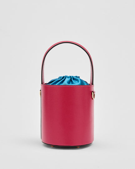 Mini Catherine fucsia | chiusura azzurra