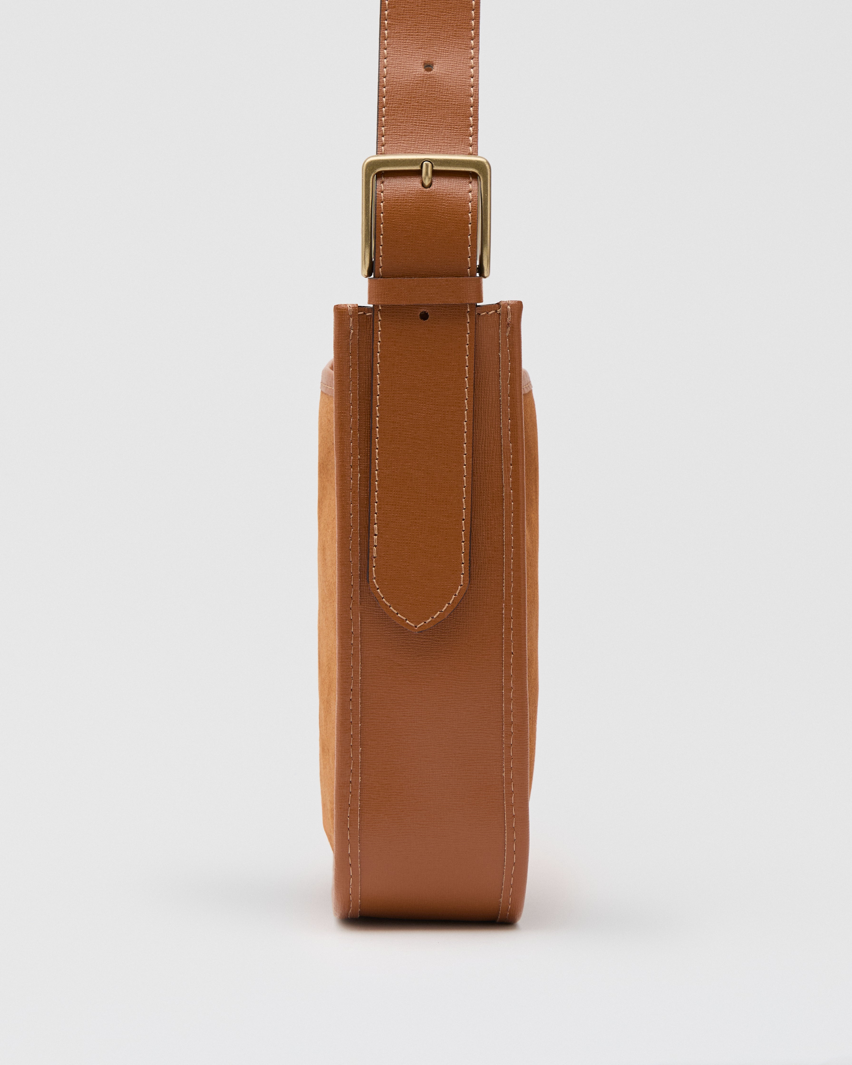 Odette suede camel